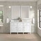James Martin Vanities 60'' Double Vanity, Bright White 424-V60D-M-BW - alternate 2